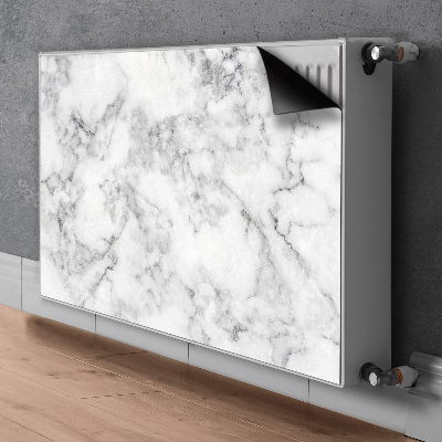 Capa magnética para radiador Mármore branco