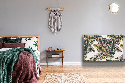 Cobertura magnética para radiador Folhas de bananeira