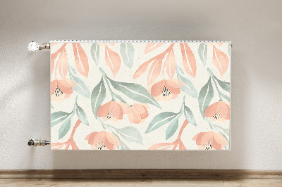 Cobertura magnética para radiador Folhas