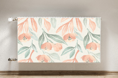 Cobertura magnética para radiador Folhas