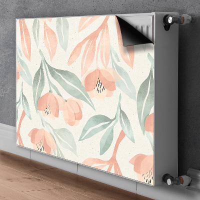 Cobertura magnética para radiador Folhas