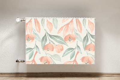 Cobertura magnética para radiador Folhas