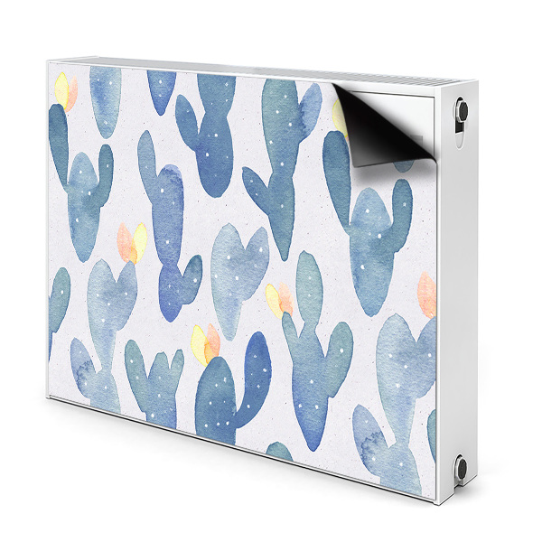Capa magnética para radiador Cactos pintados