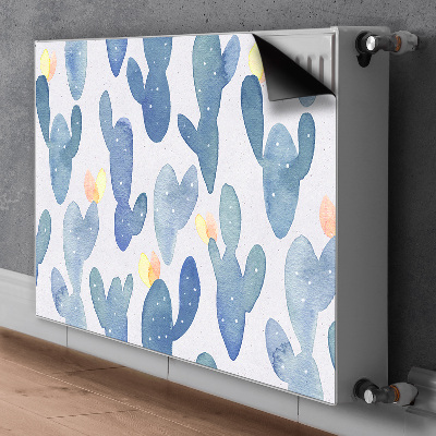Capa magnética para radiador Cactos pintados