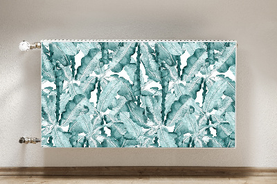 Cobertura magnética para radiador Folhas de bananeira