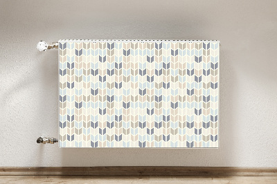 Capa magnética para radiador Textura geométrica