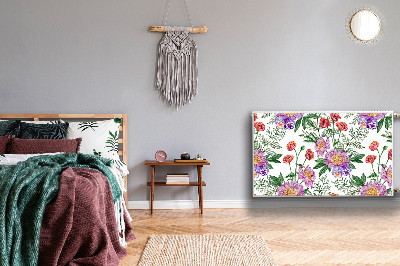 Cobertura magnética para radiador Buquê de Peônias