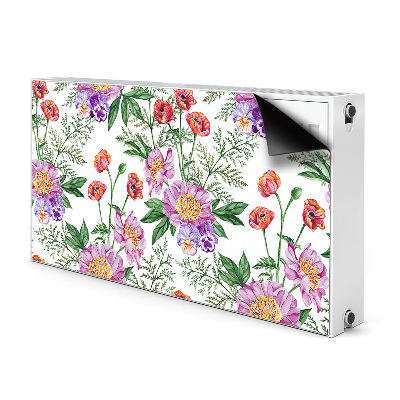 Cobertura magnética para radiador Buquê de Peônias