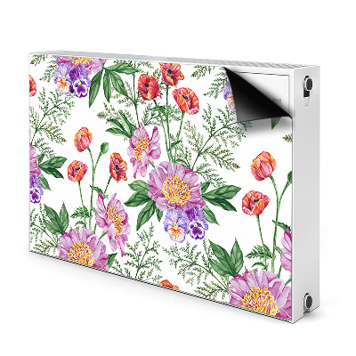 Cobertura magnética para radiador Buquê de Peônias