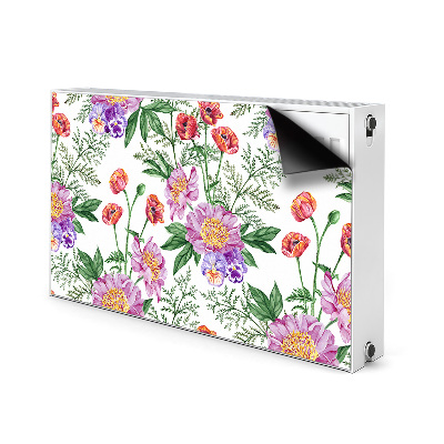Cobertura magnética para radiador Buquê de Peônias