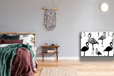 Capa magnética para radiador Estilo flamingo retrô