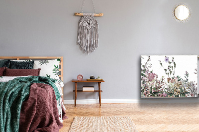 Cobertura magnética para radiador Jardim pastel