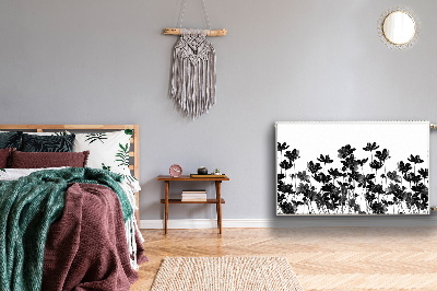 Cobertura magnética para radiador Prado preto