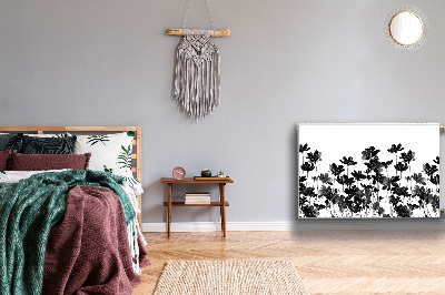 Cobertura magnética para radiador Prado preto