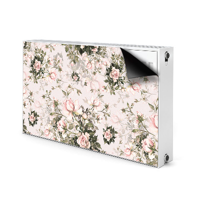 Capa magnética para radiador Flores coloridas