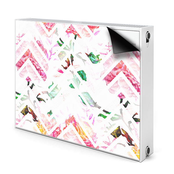 Cobertura magnética para radiador Chevron Floral