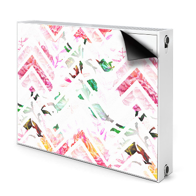 Cobertura magnética para radiador Chevron Floral