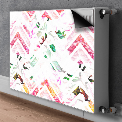 Cobertura magnética para radiador Chevron Floral