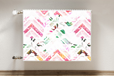 Cobertura magnética para radiador Chevron Floral