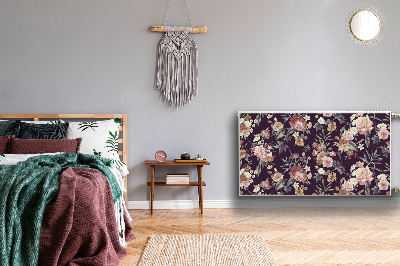 Capa magnética para radiador Flores de jardim