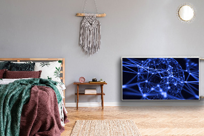 Capa magnética para radiador Abstração