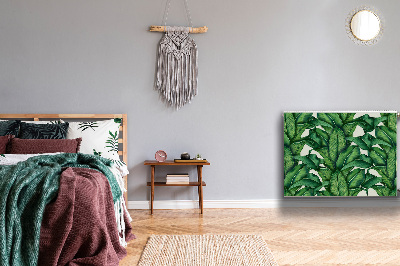 Capa magnética para radiador Folhas botânicas