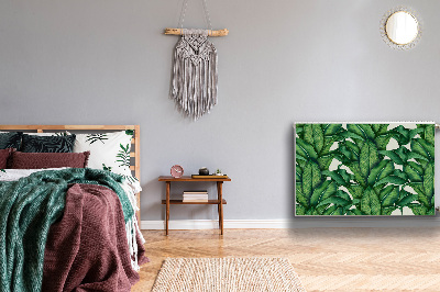 Capa magnética para radiador Folhas botânicas