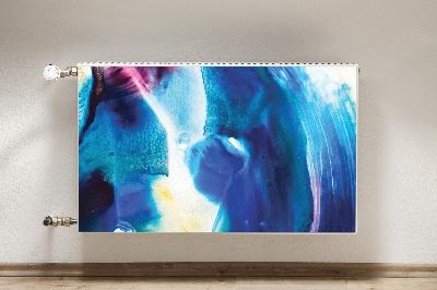 Cobertura magnética para radiador Manchas azuis