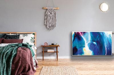 Cobertura magnética para radiador Manchas azuis