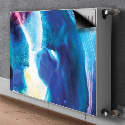 Cobertura magnética para radiador Manchas azuis