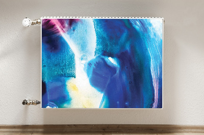 Cobertura magnética para radiador Manchas azuis