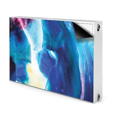 Cobertura magnética para radiador Manchas azuis