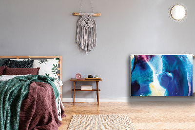 Cobertura magnética para radiador Manchas azuis