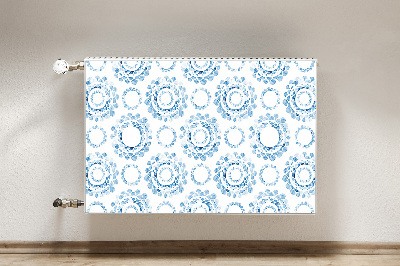 Capa magnética para radiador Rodas azuis