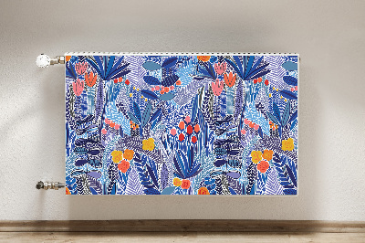 Capa magnética para radiador Vegetação tropical