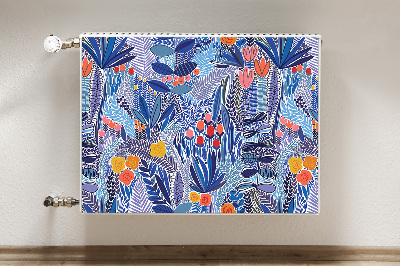 Capa magnética para radiador Vegetação tropical