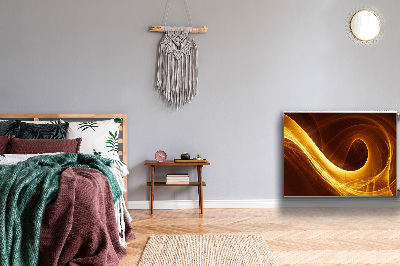 Capa magnética para radiador Chama ondulada