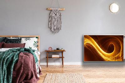 Capa magnética para radiador Chama ondulada