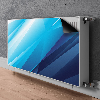 Capa magnética para radiador Passagem azul