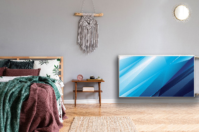 Capa magnética para radiador Passagem azul