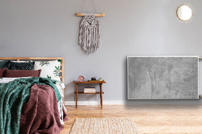 Capa magnética para radiador Concreto cinza