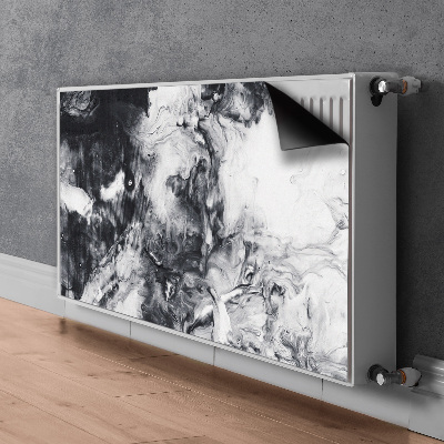 Cobertura magnética para radiador Manchas de tinta