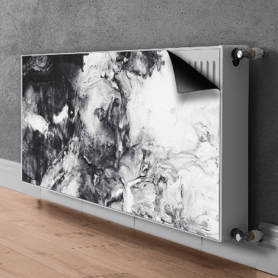 Cobertura magnética para radiador Manchas de tinta