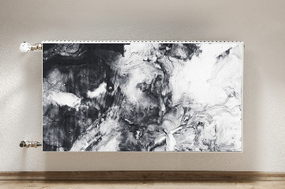 Cobertura magnética para radiador Manchas de tinta