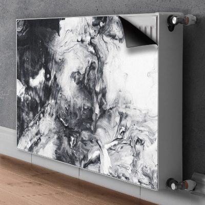 Cobertura magnética para radiador Manchas de tinta