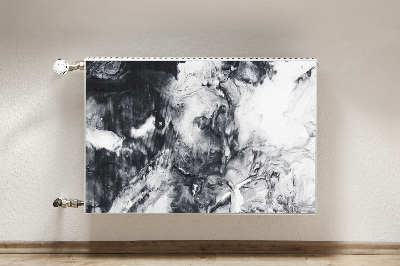 Cobertura magnética para radiador Manchas de tinta