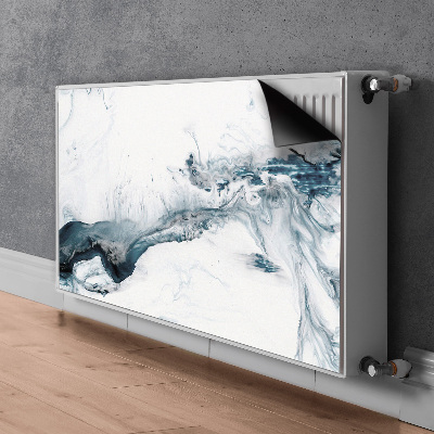 Capa magnética para radiador Abstração de inverno