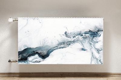 Capa magnética para radiador Abstração de inverno