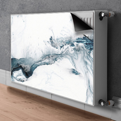 Capa magnética para radiador Abstração de inverno
