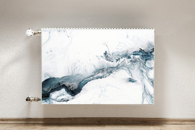 Capa magnética para radiador Abstração de inverno